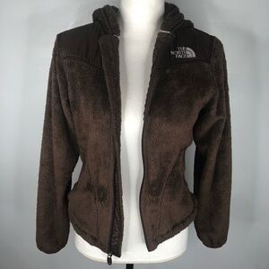 THE North Face Polyester Fleece Brown Jacket